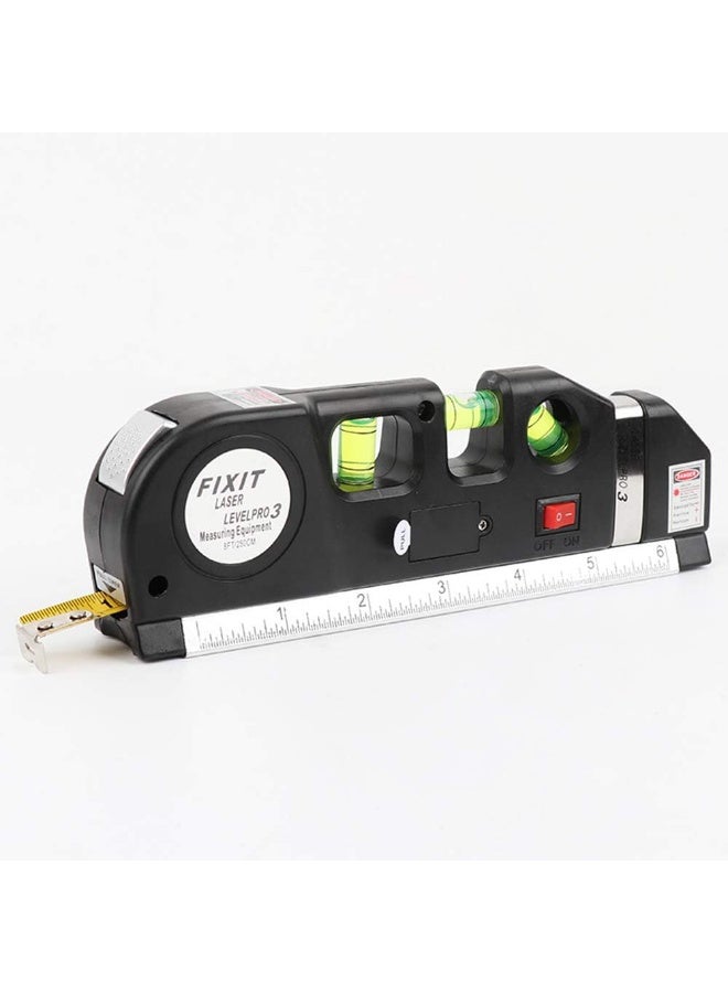 فيكست جهاز لتضبط المستوي بالليزر مع ميزان مائي ومتر معدني - Image 4